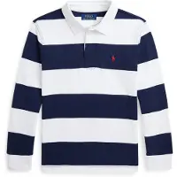 Ralph Lauren T-Shirt 'RUGBY' bleu nuit / rouge / blanc