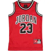Jordan T-Shirt rouge / noir / blanc