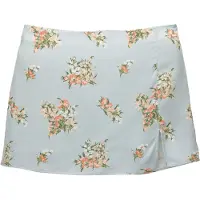 Pull&Bear Jupe bleu pastel / vert / corail / blanc