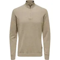 Only & Sons Pull-over 'ONSLoui' beige foncé