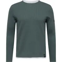 Key Largo Pull-over 'STEFANO' vert foncé / blanc