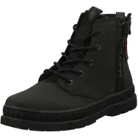 Bugatti Bottines à lacets vert foncé / noir