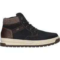 Rieker Bottes à lacets 'Veterschoenen Hoog' noir