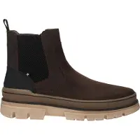 Rieker Boots brun foncé / noir