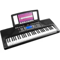 Max Keyboard met 61 toetsen - Rhapsody61P keyboard pro met aanraakgevoelige toetsen en (61 Boutons), Synthétiseur, Noir