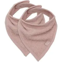 Jollein Lot De 2 Bavoirs Bandana Éponge Wild Rose - Jollein
