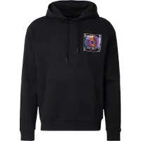 QS Sweat-shirt bleu / violet / orange / noir / blanc