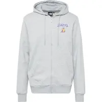 New Era Veste de survêtement 'LOSLAK' gris / mûre / orange clair / blanc