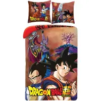 Halantex SP. z.o.o. Dragon Ball Literie Ver. 1 140 x 200 cm / 70 x 90 cm (Housse de couette, 140 x 200 cm, 70 x 90 cm)