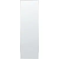 Beliani Miroir sur pied 50 X 156 cm Argent Beauvais Lumarko !