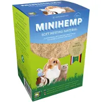 MiniHemp Soft Matériel de nidification pour lapin, rongeur et oiseau - 2 x 50 g