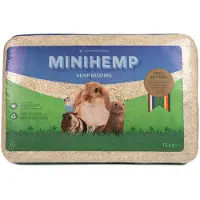 MiniHemp Litière pour petits animaux, reptiles et oiseaux - 10 kg