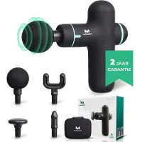 Massagerr Mini Massage Gun PRO - Appareil de massage pour la relaxation et la détente - Pistolet de massage noir - Appareils de massage - Relaxation - Appareil de massage professionnel - Pistolet de