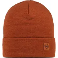 Buff Merino Beanie Orange