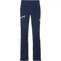 Mammut - Pantalon softshell résistant - Courmayeur SO Pants Women Marine pour Femme en Softshell - Taille L - Navy