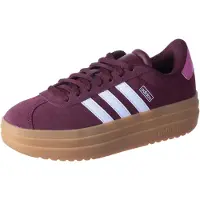 Adidas Baskets 'VL Court Bold' rose / bordeaux / blanc
