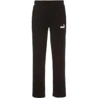 Puma Pantalon de sport 'Essentials' noir / blanc