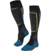Falke - Chaussettes de ski - Falke Sk2 Intermediate M Black pour Homme en Laine - Taille 39-41 - Noir