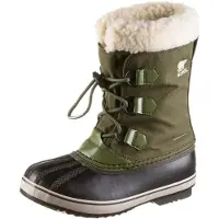 Sorel Bottes de Neige Youth Yoot Pac Nylon Hiker Green-Taille 33