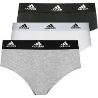 Adidas Slip 'Active' gris chiné / noir / blanc