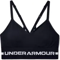 Under Armour Seamlelow Low Support Sports Top Noir XL Femme
