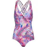 LASCANA Maillot de bain bleu clair / bleu foncé / jaune / rose