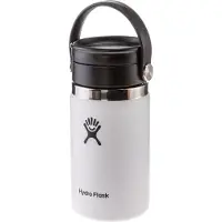 Hydroflask Bouteille Isotherme Hydro Flask Wide Mouth Flex Sip Lid White 355 ml