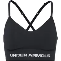Under Armour Soutien-gorge de sport 'Vanish Seamless' noir / blanc