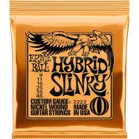 Ernie Ball 2222 Hybrid Slinky Jeu De Cordes Hybrid Slinky Pour Guitare Électrique