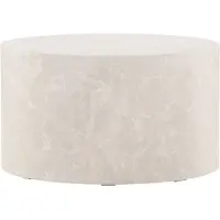 Ebuy24 York table basse Ø80 cm beige.