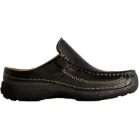 Wolky Sabots Wolky Men Roll Slide Oiled Leather Black-Taille 45
