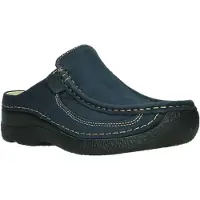 Wolky Sabot Wolky Women Roll Slide Antique Blue-Taille 37