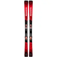 Rossignol - Packs (skis + fix) - Pack skis piste - Hero Elite Mt Ca K + Nx 12 Konect Gw Black/Hot Red 2025 pour Homme en Bois - Taille 167 cm - Rouge