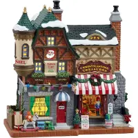 Lemax VENDITORE DI GIOCATTOLI - SANTA'S LIST TOY SHOP COD 15798 VILLAGE