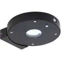 LUCANDE Luminaire Extérieur , Tavon, dimmable, Noir, Balcon, Aluminium, Moderne