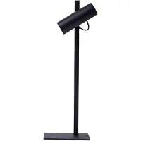 LUCANDE Lampe de Table , Lysias, Noir, Salle à manger, Métal, Moderne