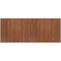 vidaXL Tapis rectangulaire marron 80x200 cm bambou