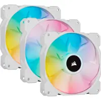 Corsair Sp120 Rgb Elite Fan 12x12 Mm 3 Units Blanc