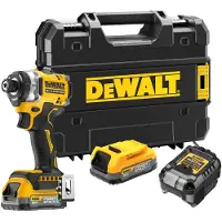 DeWalt DCF860E2T-QW Kit De Visseuse À Chocs Sans Fil 18 V Li-ion (2 Batteries De 2,0 Ah) Dans Un Coffret TSTAK - 282 Nm