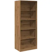 vidaXL Armoire Artisan-Chêne 80x50x200 cm Bois composite