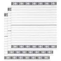 De Witte Lietaer Torchons De Witte Lietaer BML Blanc et Gris (3 unités)