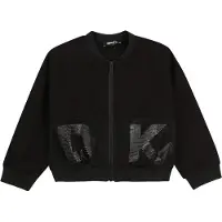 DKNY D60243 Sweatshirt Noir 10 Years Fille