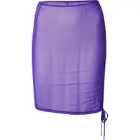 Hunkemoller Jupe 'Eclipse' violet foncé