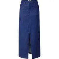 Sisters point Jupe 'OLIA' bleu denim