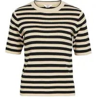 Object Pull-over beige / noir