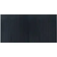 vidaXL Tapis rectangulaire gris 100x200 cm bambou