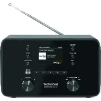 Technisat Radio Internet 10 W FM/DAB+ BT MP3 Réveil/Sleept USB Chargeur FB noir