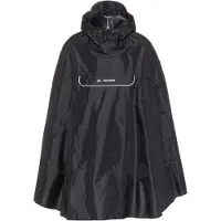 Vaude Valdipino Waterproof Poncho Noir M Homme