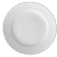 Hendi Assiette plate en porcelaine blanche | 20 cm (12 pièces)