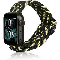 Noname Volume (Textile), Sangles de montre, Vert, Noir